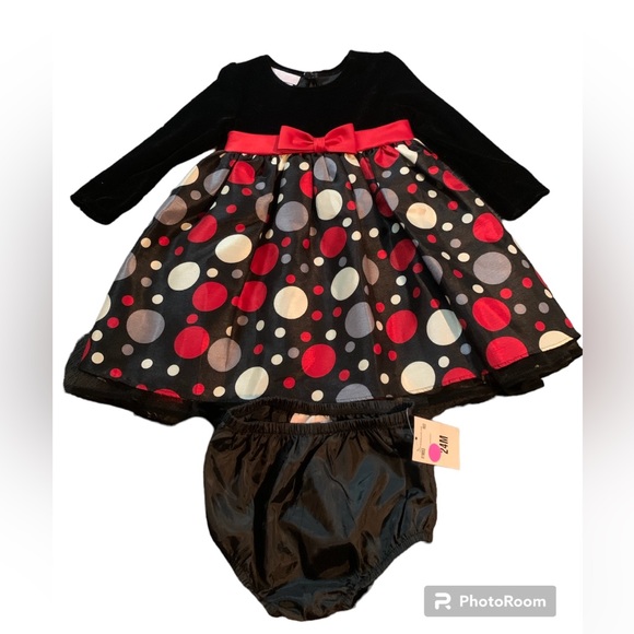 NWOT Bonnie Baby dress. Size 24 months. - Picture 3 of 6